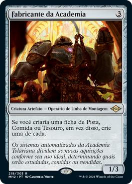 Academy Manufactor\nModern Horizons 2 - Portuguese\nSingle\nMagic The Gathering