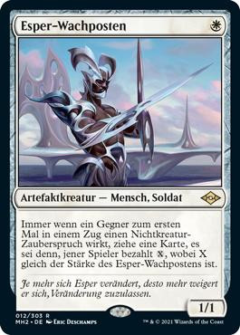 Esper Sentinel\nModern Horizons 2 - German\nSingle\nMagic The Gathering