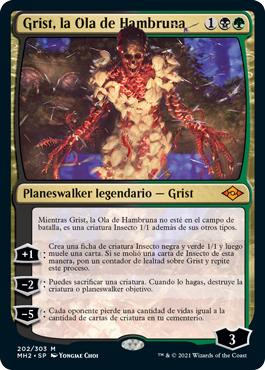 Grist, the Hunger Tide\nModern Horizons 2 - Spanish\nSingle\nMagic The Gathering