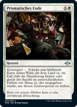 Prismatic Ending\nModern Horizons 2 - German\nSingle\nMagic The Gathering