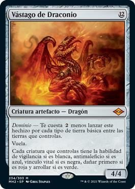 Scion of Draco\nModern Horizons 2 - Spanish\nSingle\nMagic The Gathering