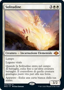 Solitude\nModern Horizons 2 - Italian\nSingle\nMagic The Gathering