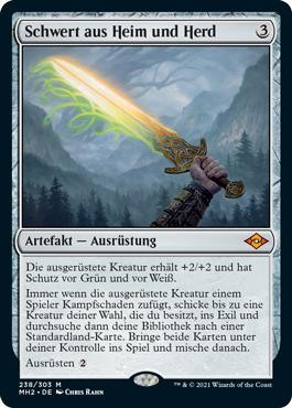 Sword of Hearth and Home\nModern Horizons 2 - German\nSingle\nMagic The Gathering