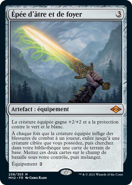 Sword of Hearth and Home\nModern Horizons 2 - French\nSingle\nMagic The Gathering