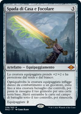 Sword of Hearth and Home\nModern Horizons 2 - Italian\nSingle\nMagic The Gathering