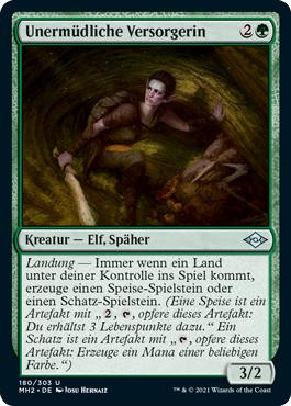 Tireless Provisioner\nModern Horizons 2 - German\nSingle\nMagic The Gathering
