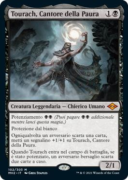 Tourach, Dread Cantor\nModern Horizons 2 - Italian\nSingle\nMagic The Gathering