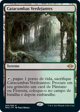 Verdant Catacombs\nModern Horizons 2 - Portuguese\nSingle\nMagic The Gathering