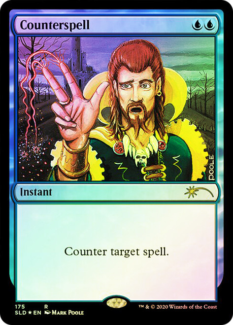 Counterspell (Secret Lair) (#175)\nPromo: General\nSingle\nMagic The Gathering