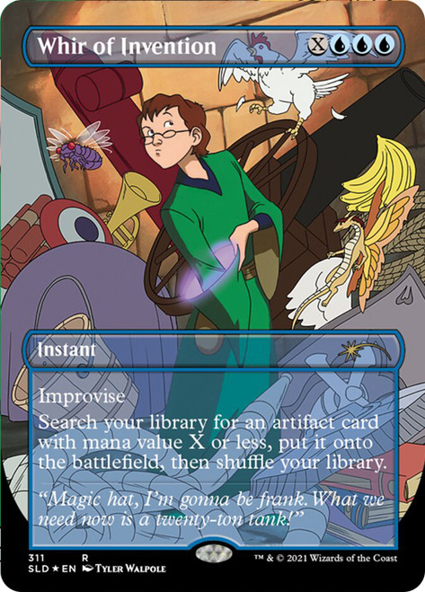 Whir of Invention (Secret Lair) (Borderless)\nPromo: General\nSingle\nMagic The Gathering
