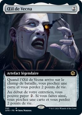 Eye of Vecna (Extended Art)
Adventures in the Forgotten Realms - Variants - French
Single
Magic The Gathering