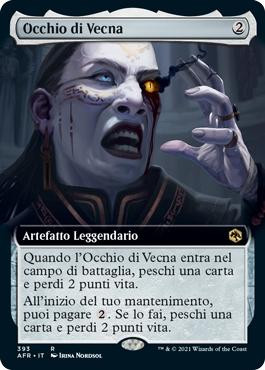 Eye of Vecna (Extended Art)
Adventures in the Forgotten Realms - Variants - Italian
Single
Magic The Gathering