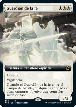 Guardian of Faith (Extended Art)
Adventures in the Forgotten Realms - Variants - Spanish
Single
Magic The Gathering
