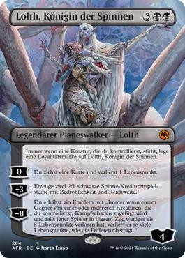 Lolth, Spider Queen (Borderless)
Adventures in the Forgotten Realms - Variants - German
Single
Magic The Gathering