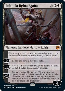 Lolth, Spider Queen | Adventures in the Forgotten Realms - Spanish