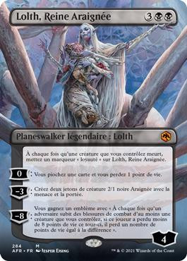Lolth, Spider Queen (Borderless)
Adventures in the Forgotten Realms - Variants - French
Single
Magic The Gathering