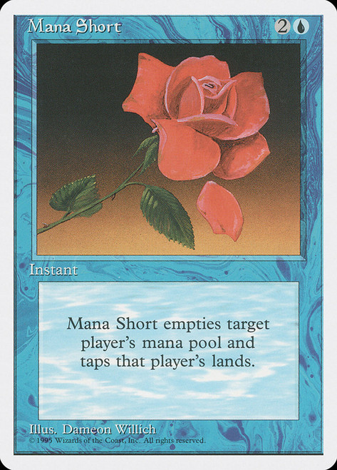 Mana Short\n4th Edition\nSingle\nMagic The Gathering