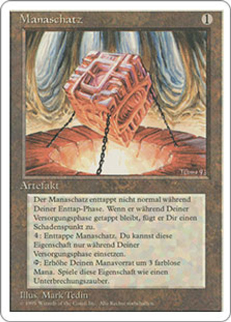Mana Vault
4th Edition - German
Single
Magic The Gathering