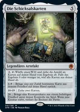 The Deck of Many Things
Adventures in the Forgotten Realms - German
Single
Magic The Gathering