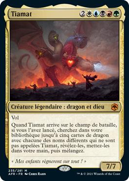 Tiamat | Adventures in the Forgotten Realms - French | Star City Games