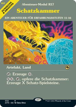 Treasure Vault (Showcase)
Adventures in the Forgotten Realms - Variants - German
Single
Magic The Gathering