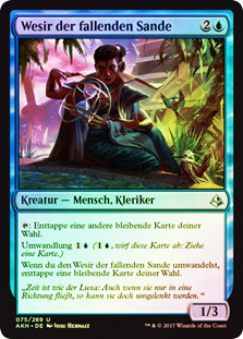 Vizier of Tumbling Sands
Amonkhet - German
Single
Magic The Gathering