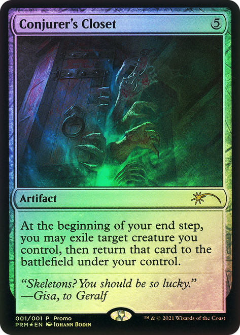 Conjurer's Closet (Commander Party)\nPromo: General\nSingle\nMagic The Gathering