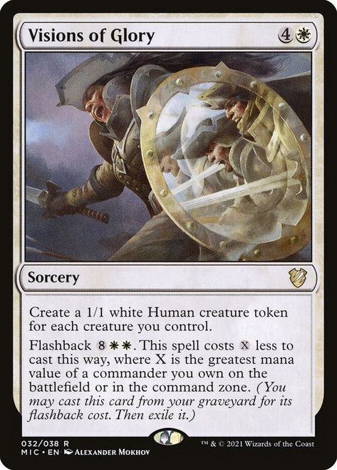 Visions of Glory\nInnistrad: Midnight Hunt Commander\nSingle\nMagic The Gathering