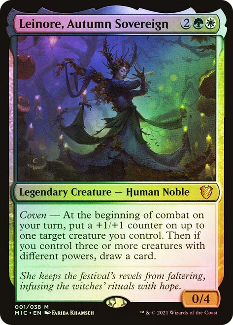 Leinore, Autumn Sovereign | Innistrad: Midnight Hunt Commander | Star City Games Leinore, Autumn Sovereign | Innistrad: Midnight Hunt Commander | Star City Games