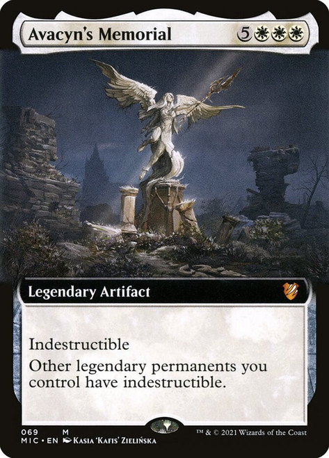 Avacyn's Memorial (Extended Art)\nInnistrad: Midnight Hunt Commander - Variants\nSingle\nMagic The Gathering