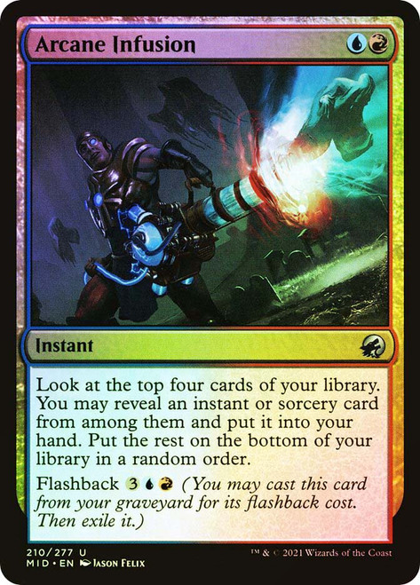 Arcane Infusion\nInnistrad: Midnight Hunt\nSingle\nMagic The Gathering