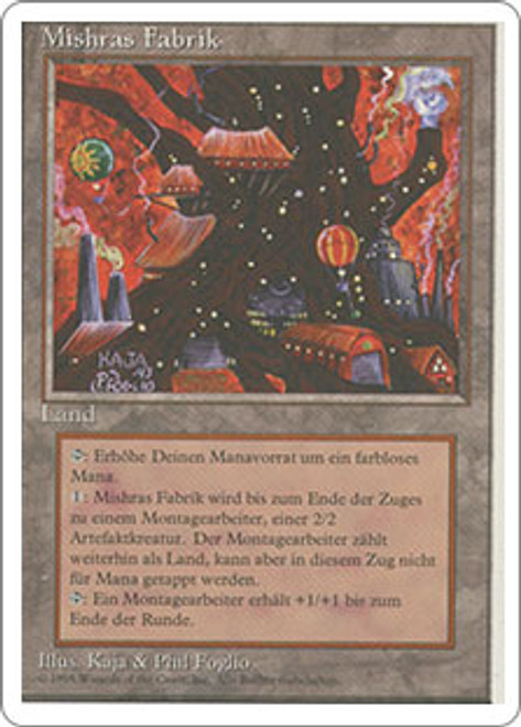 Mishra's Factory | 4th Edition - German | Star City Games