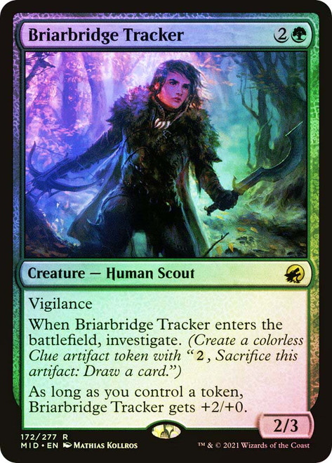Briarbridge Tracker\nInnistrad: Midnight Hunt\nSingle\nMagic The Gathering
