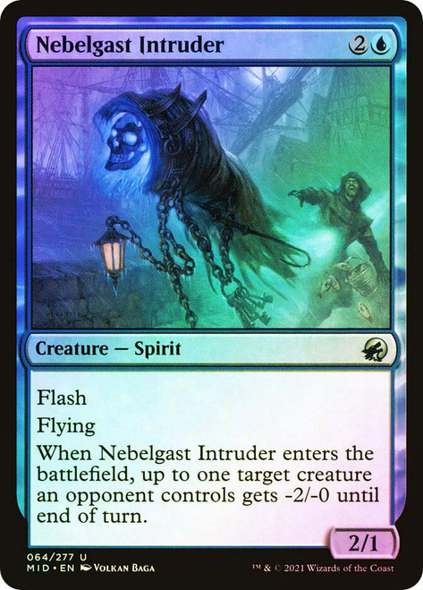 Nebelgast Intruder\nInnistrad: Midnight Hunt\nSingle\nMagic The Gathering