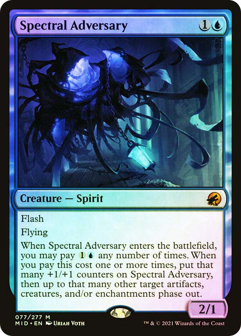 Spectral Adversary\nInnistrad: Midnight Hunt\nSingle\nMagic The Gathering
