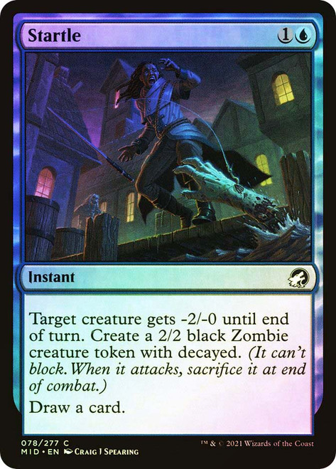 Startle\nInnistrad: Midnight Hunt\nSingle\nMagic The Gathering