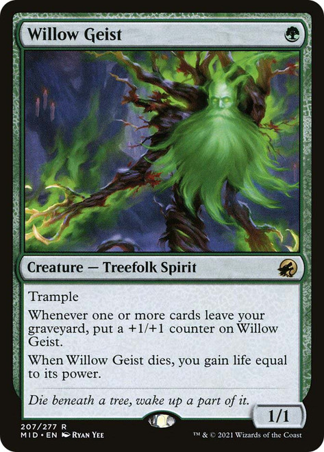 Willow Geist\nInnistrad: Midnight Hunt\nSingle\nMagic The Gathering