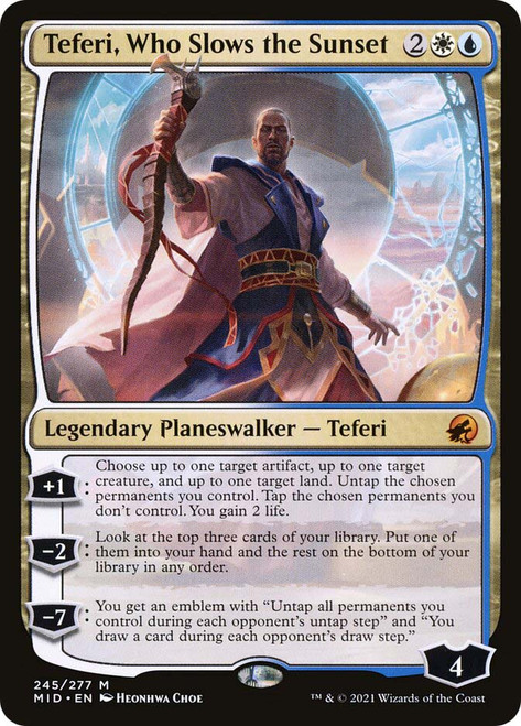 Teferi, Who Slows the Sunset | Innistrad: Midnight Hunt - Japanese