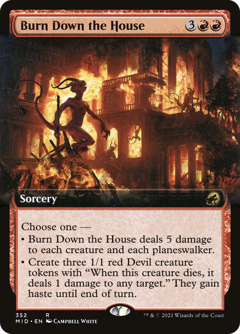 Burn Down the House | Innistrad: Midnight Hunt | Star City Games