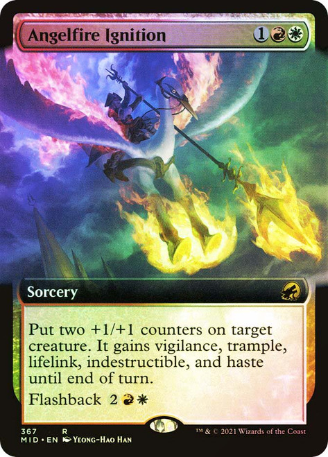 Angelfire Ignition (Extended Art) | Innistrad: Midnight Hunt