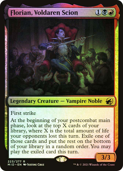 Florian, Voldaren Scion\nInnistrad: Midnight Hunt\nSingle\nMagic The Gathering