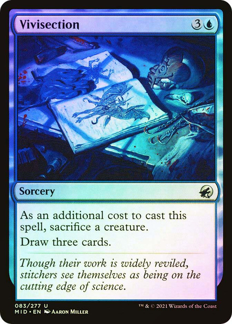 Vivisection\nInnistrad: Midnight Hunt\nSingle\nMagic The Gathering