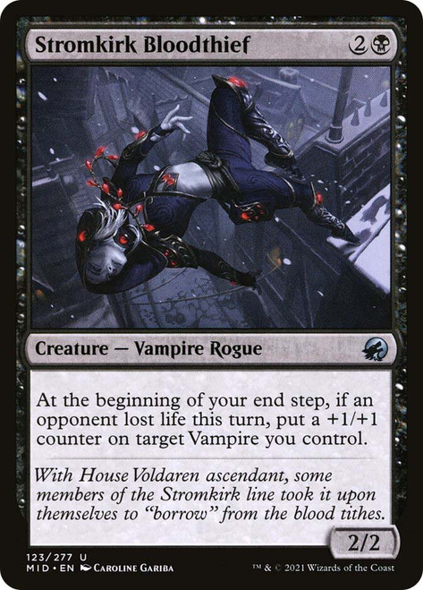 Stromkirk Bloodthief\nInnistrad: Midnight Hunt\nSingle\nMagic The Gathering