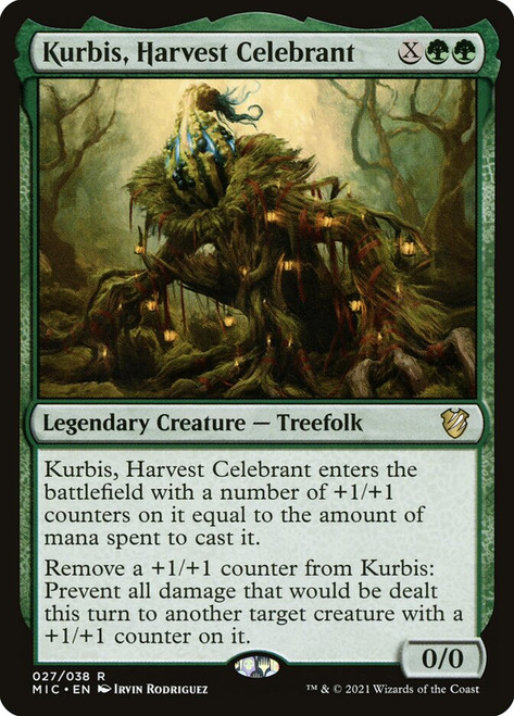 Kurbis, Harvest Celebrant\nInnistrad: Midnight Hunt Commander\nSingle\nMagic The Gathering