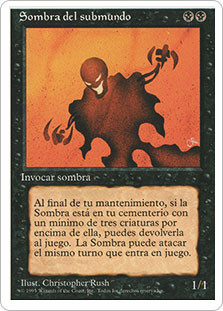 Nether Shadow
4th Edition - Spanish
Single
Magic The Gathering