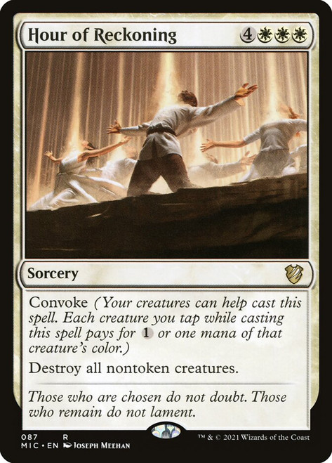 Hour of Reckoning\nInnistrad: Midnight Hunt Commander\nSingle\nMagic The Gathering