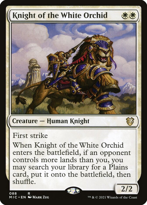 Knight of the White Orchid | Innistrad: Midnight Hunt Commander