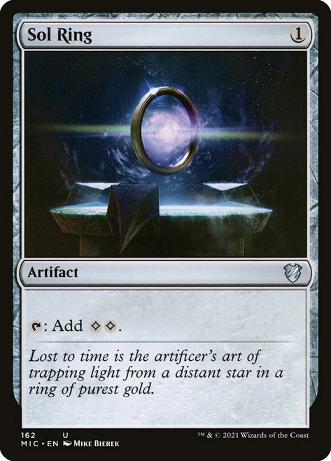 Sol Ring\nInnistrad: Midnight Hunt Commander\nSingle\nMagic The Gathering
