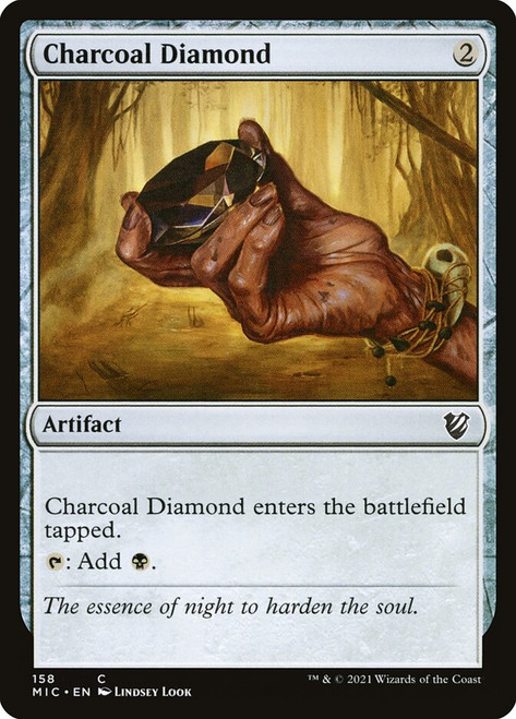 Charcoal Diamond\nInnistrad: Midnight Hunt Commander\nSingle\nMagic The Gathering