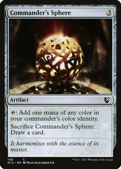 Commander's Sphere\nInnistrad: Midnight Hunt Commander\nSingle\nMagic The Gathering